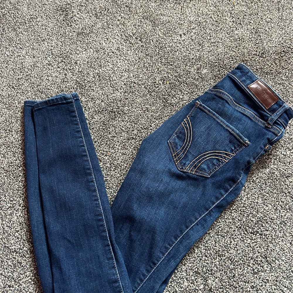 Hollister Blue Skinny Jeans Classic Fit